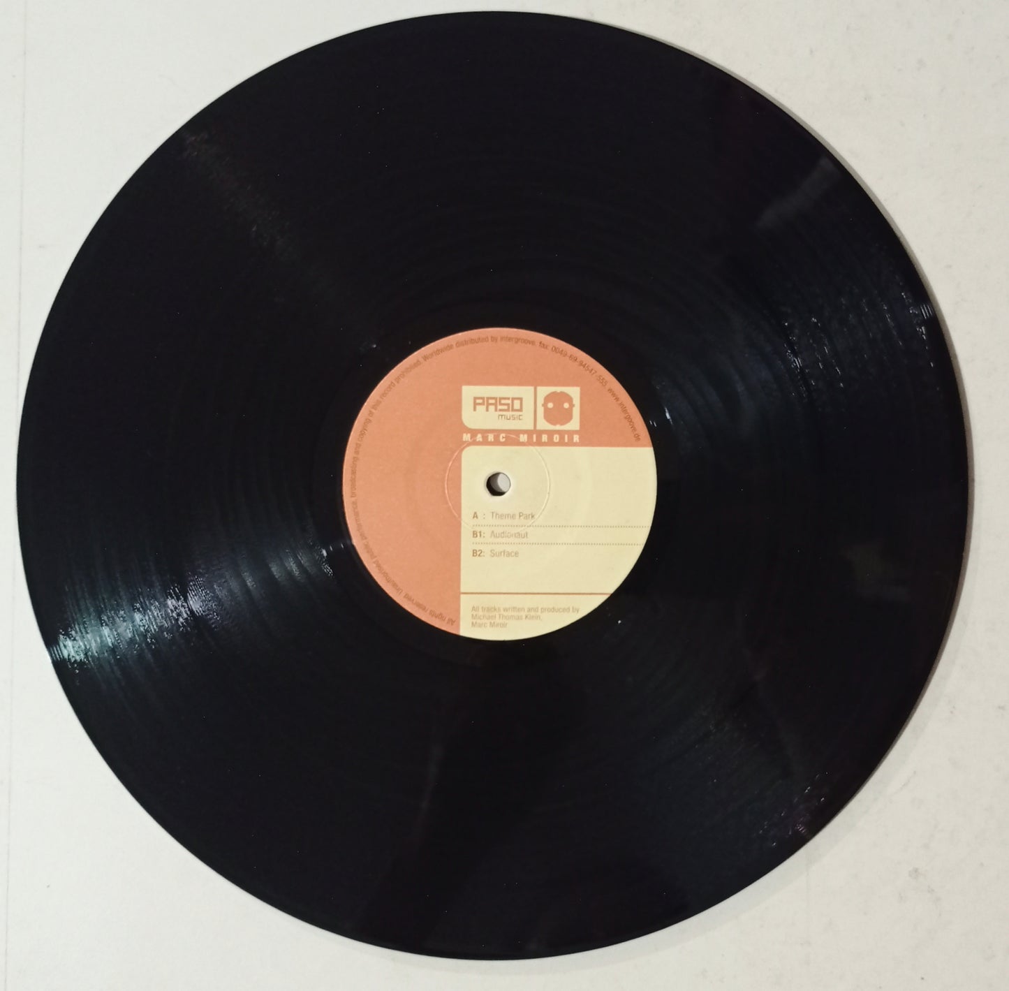 Marc Miroir - Theme Park (Vynil 12" - Importado Alemanha - USADO)
