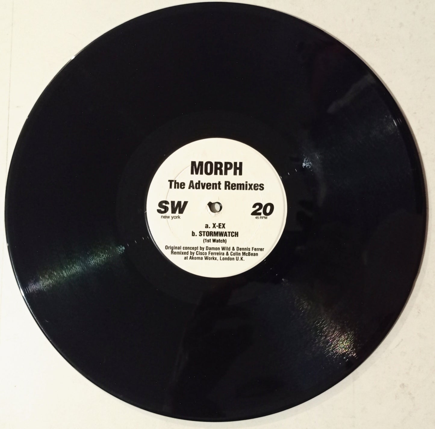 Morph - The Advent Remixes (Vynil 12" - Importado USA - USADO)