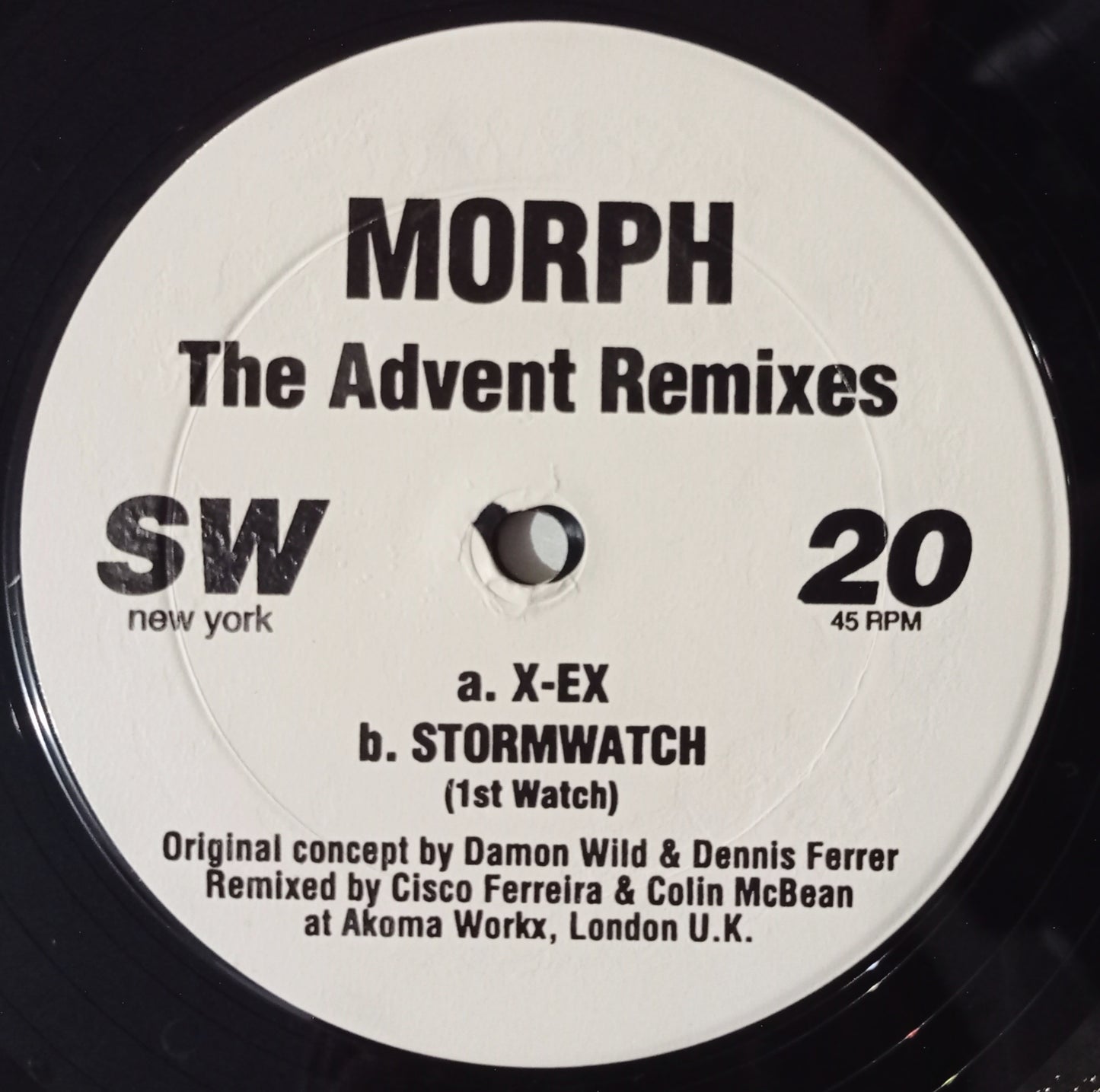 Morph - The Advent Remixes (Vynil 12" - Importado USA - USADO)