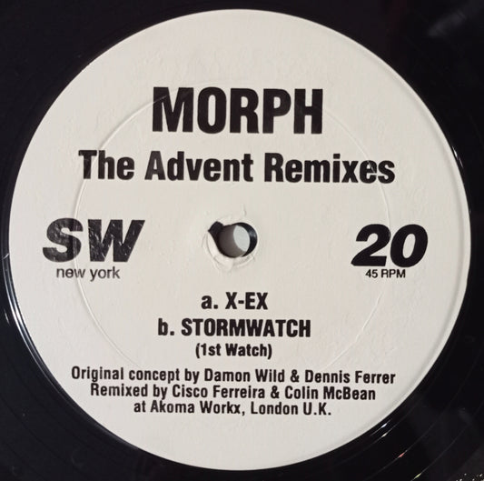 Morph - The Advent Remixes (Vynil 12" - Importado USA - USADO)