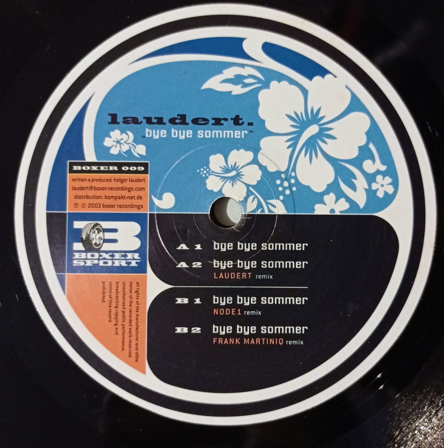 Laudert - Bye Bye Sommer (Vynil 12" - Importado Alemanha - USADO)