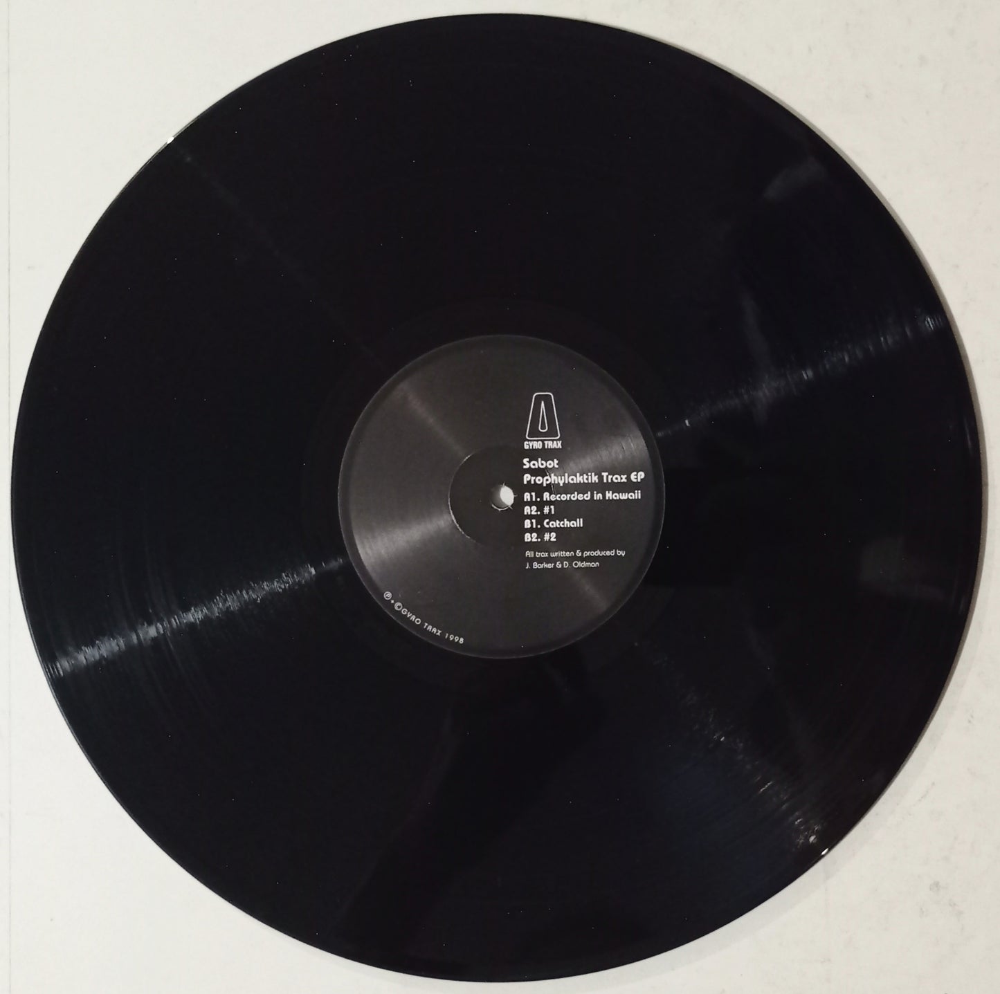 Sabot - Prophylaktik Trax EP (Vynil 12" - Importado Japão - USADO)