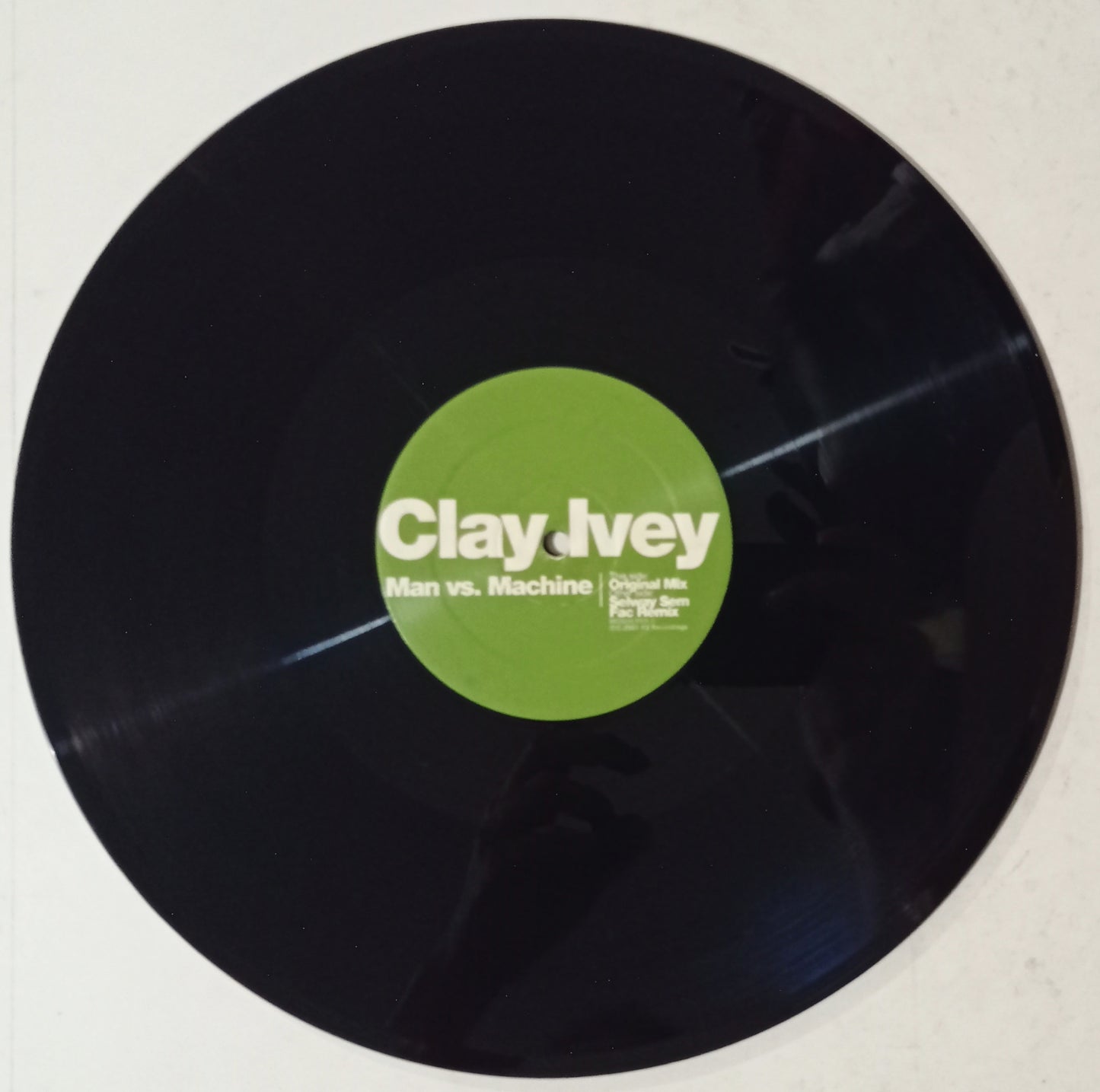 Clay Ivey - Man vs. Machine (Vynil 12" - Importado USA - USADO)