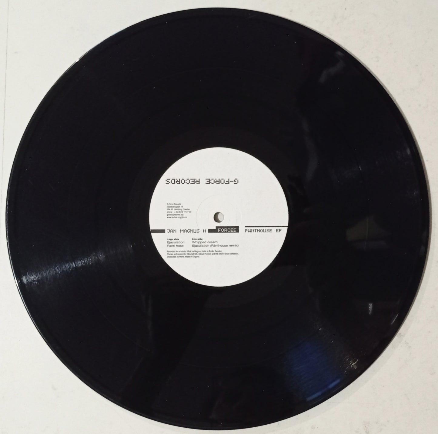 Jan Magnus - Pänthouse EP (Vynil 12" - Importado Suécia - USADO)