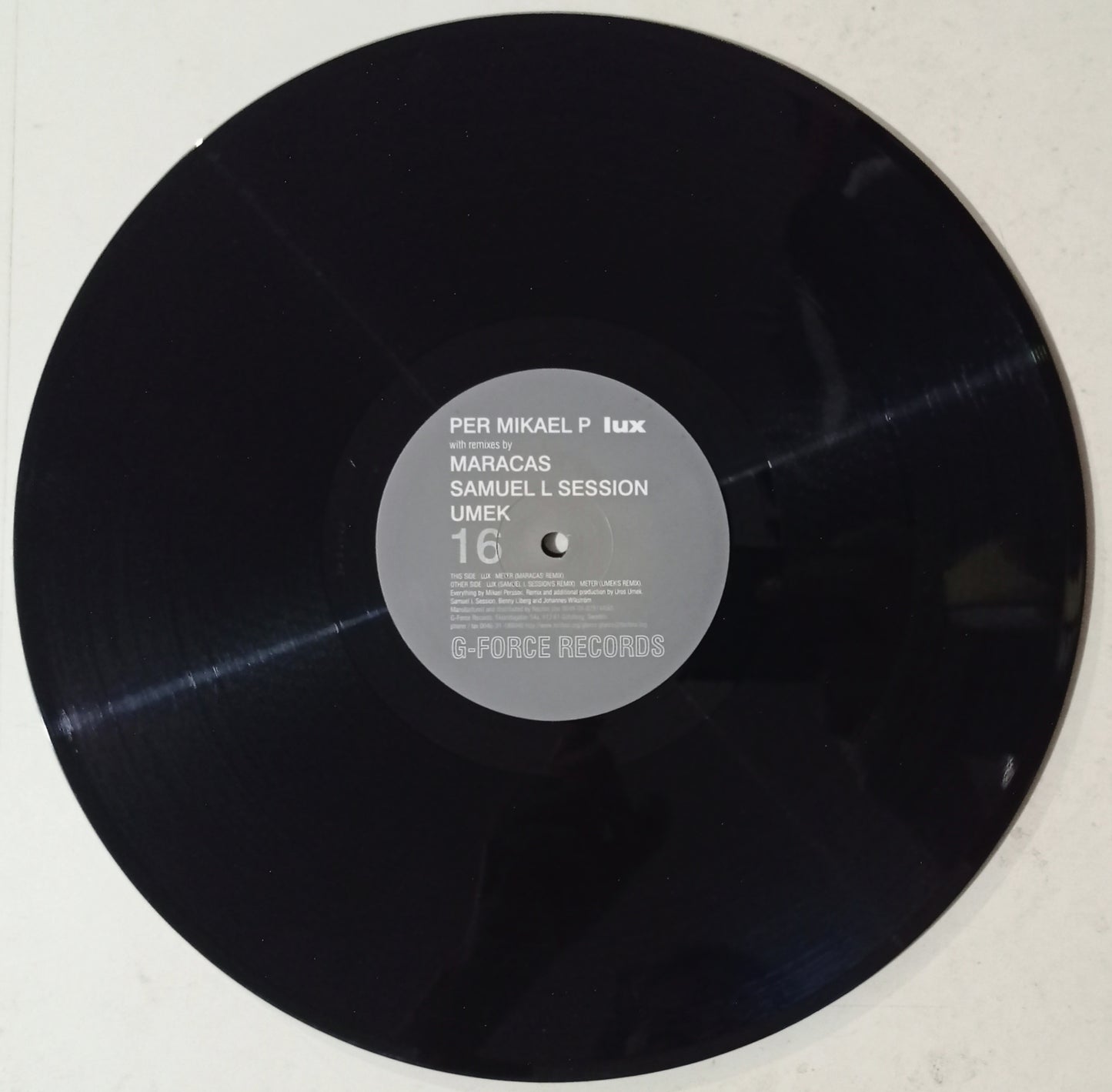 Per Mikael P - Lux (Vynil 12" - Importado Suécia - USADO)