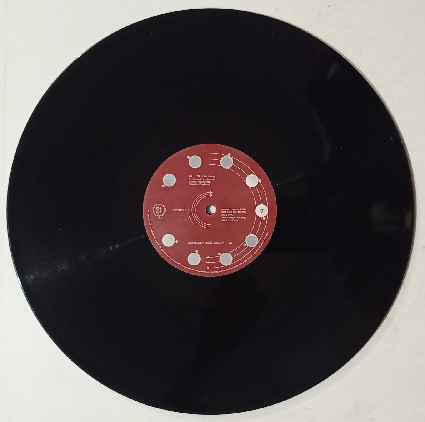 Steve Rachmad - Tir Na Nog (Vynil 12" - Importado Inglaterra - USADO)