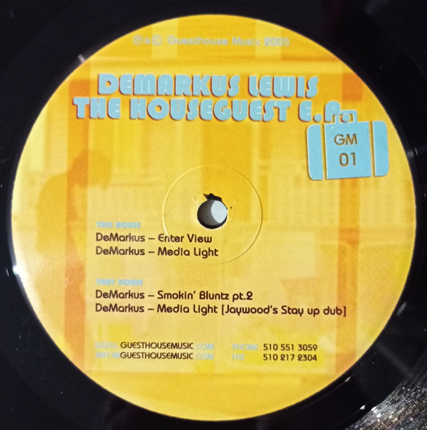 DeMarkus Lewis - The Houseguest E.P. (Vynil 12" - Importado USA - USADO)