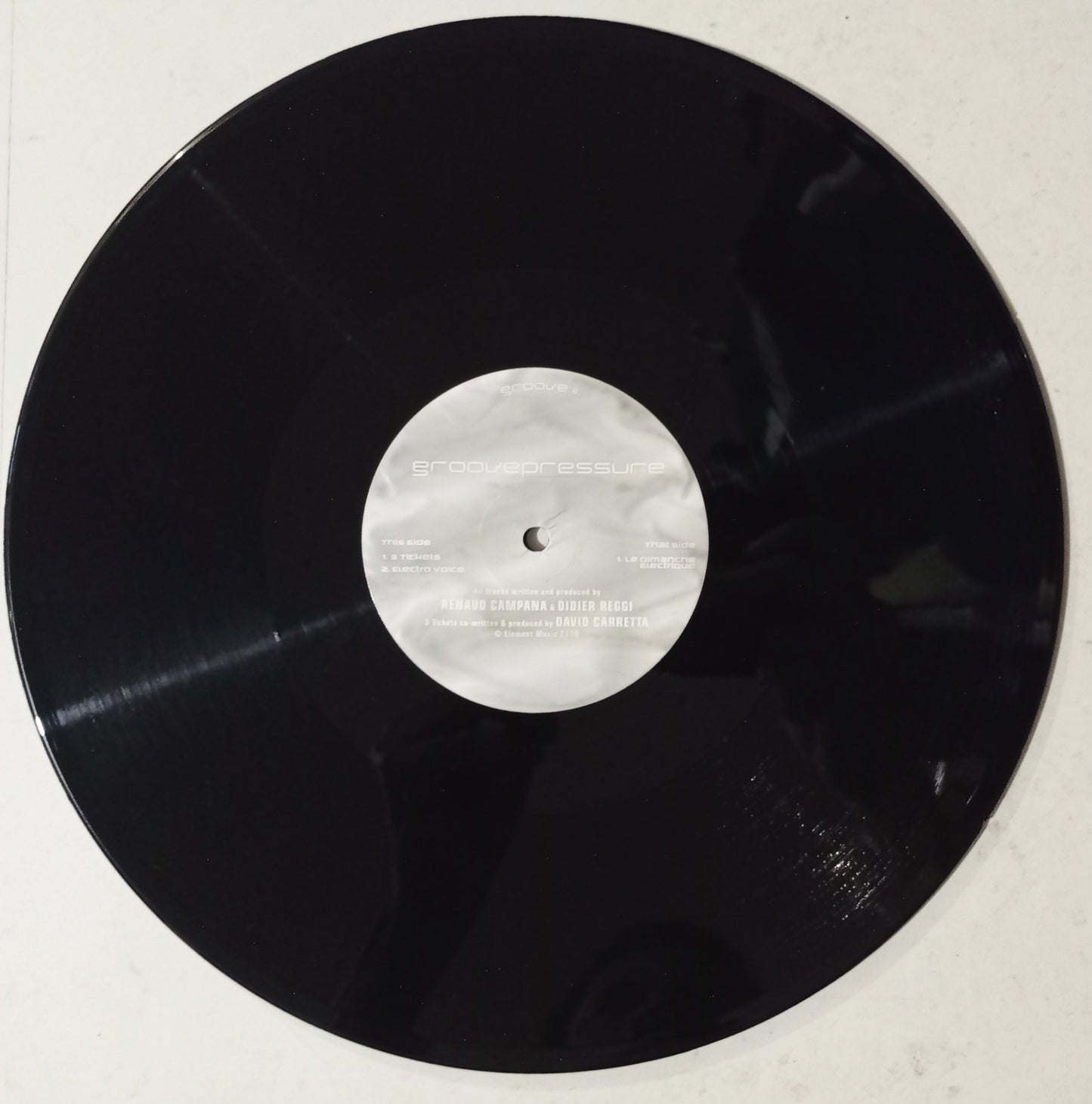 Renaud Campana & Didier Reggi - Le Dimanche Electrique (Vynil 12" - Importado Inglaterra - USADO)