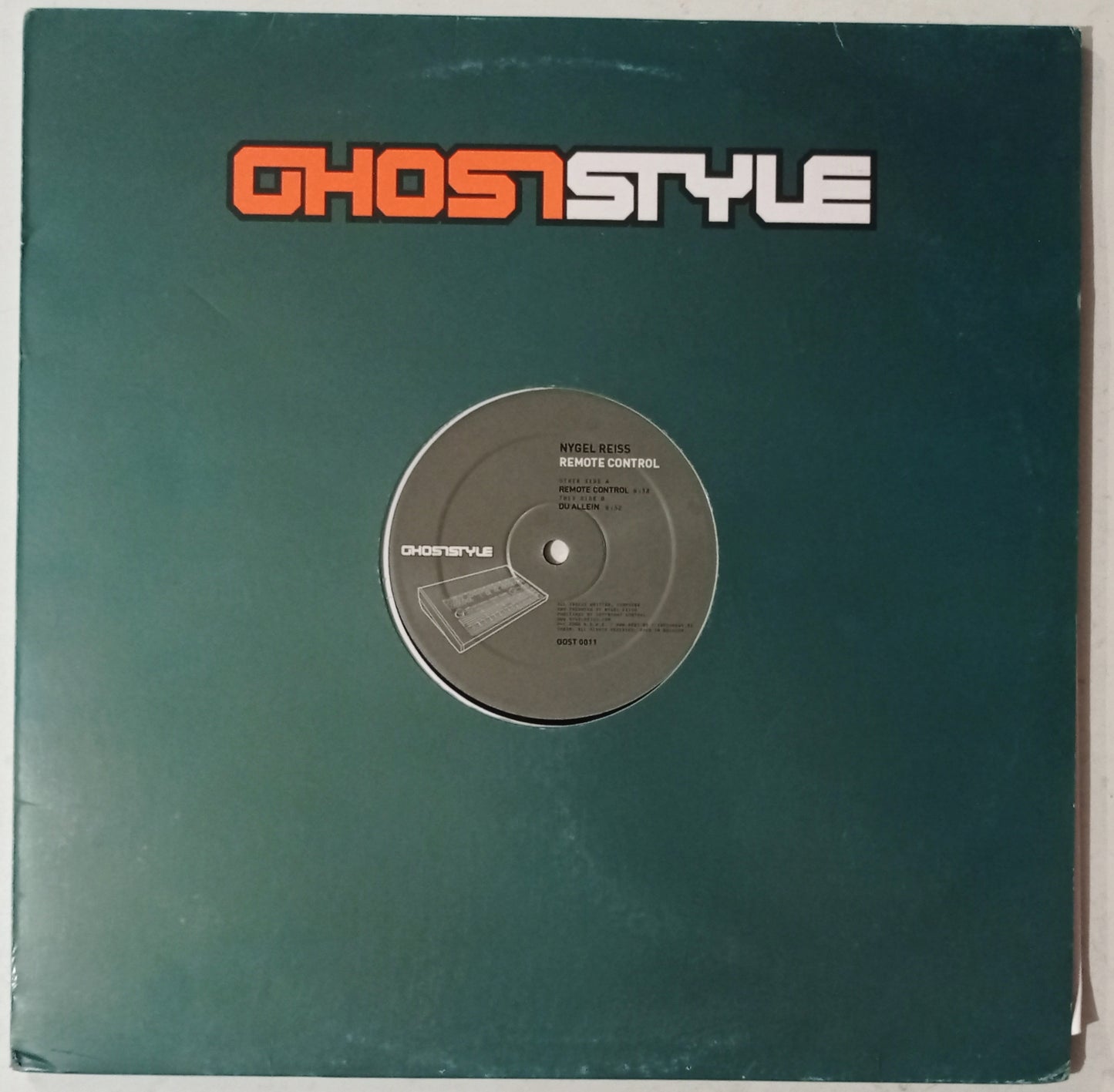 Nygel Reiss - Remote Control (Vynil 12" - Importado Bélgica - USADO)