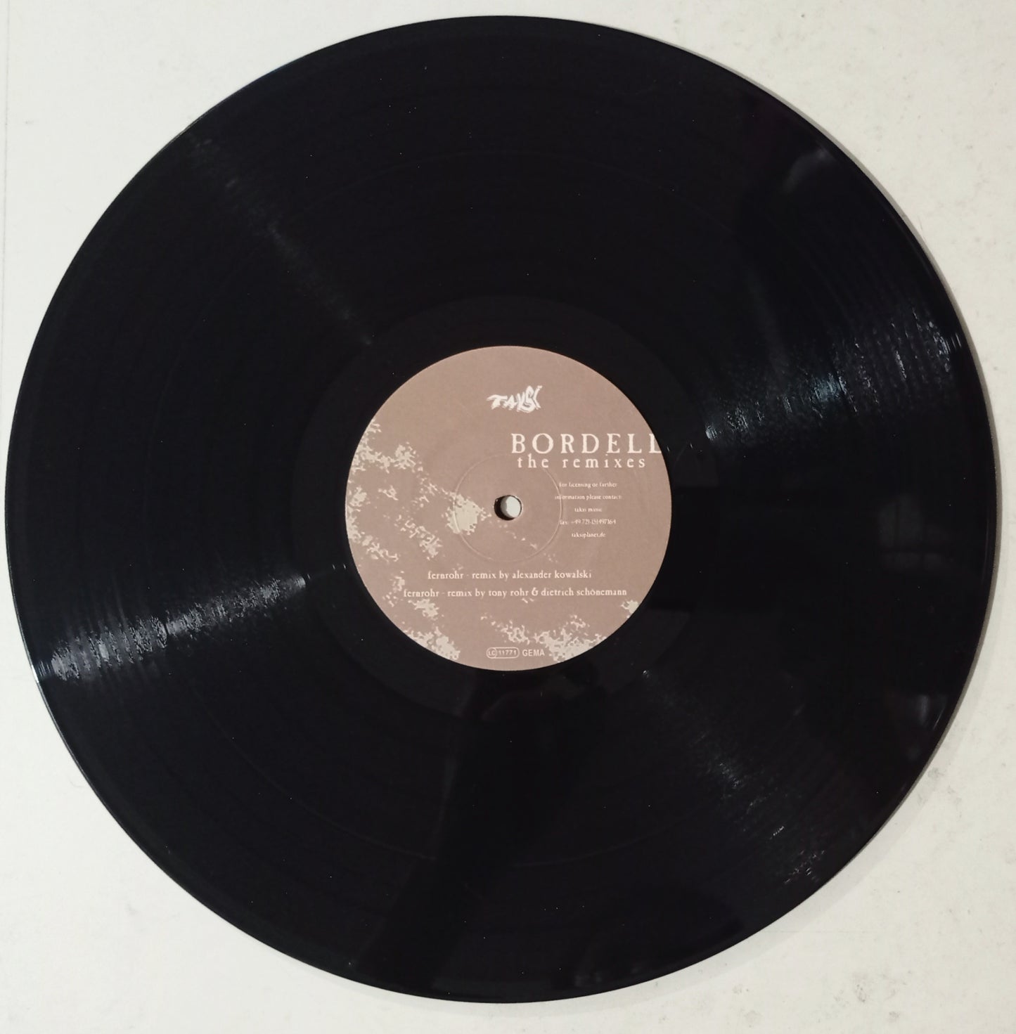 Brtschitsch & Galluzzi - Bordell (The Remixes) (Vynil 12" - Importado Alemanha - USADO)