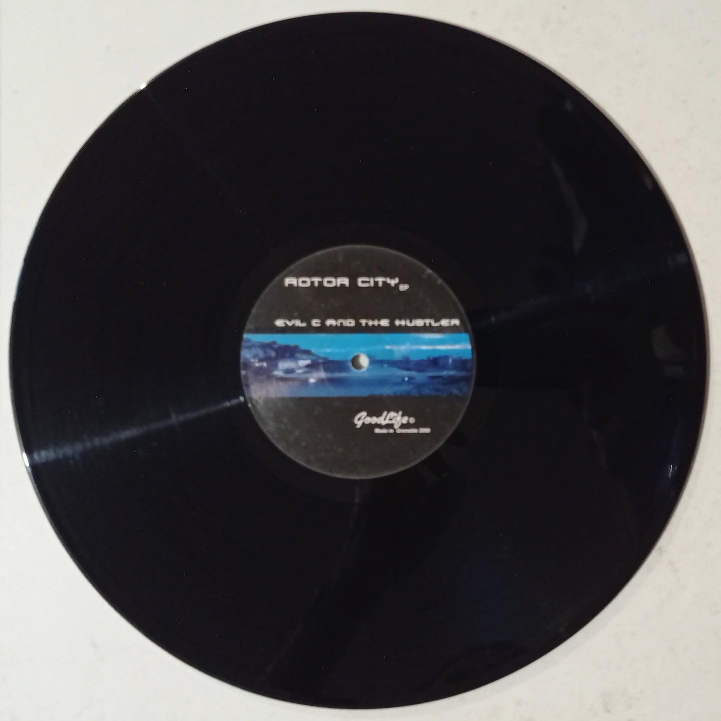Evil C And The Hustler - Rotor City EP (Vynil 12" - Importado França - USADO)