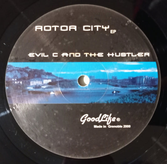 Evil C And The Hustler - Rotor City EP (Vynil 12" - Importado França - USADO)