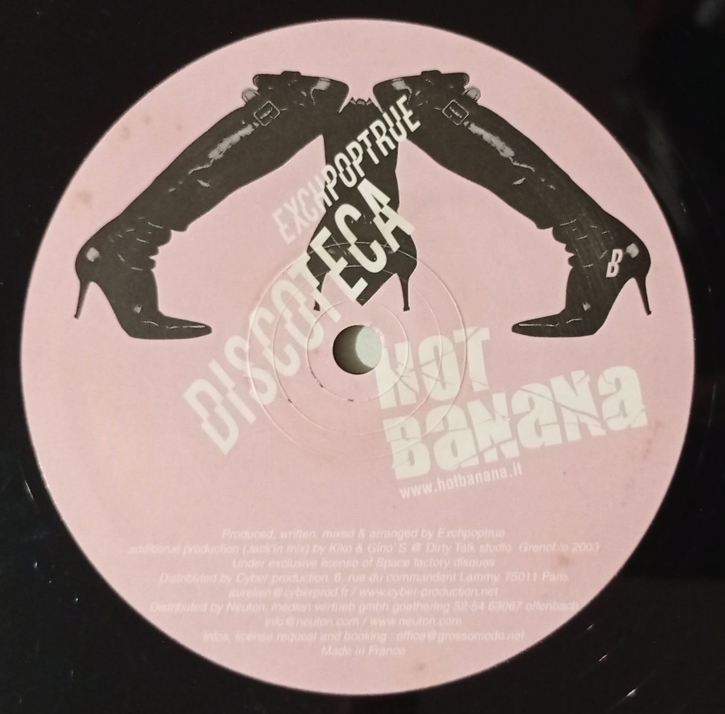 Exchpoptrue - Discoteca (Vynil 12" - Importado França - USADO)