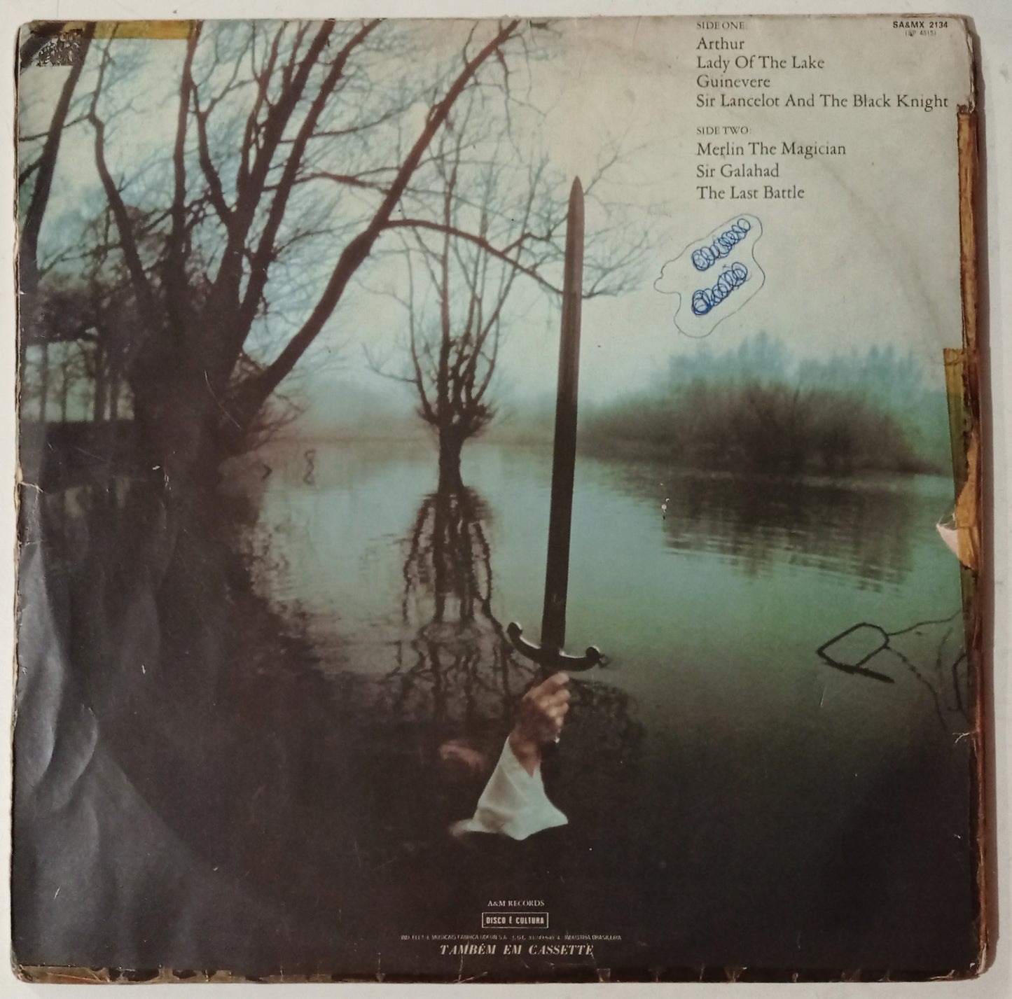 Rick Wakeman - The Myths And Legends Of King Arthur And The Knights Of The Round Table (LP - Nacional - USADO)