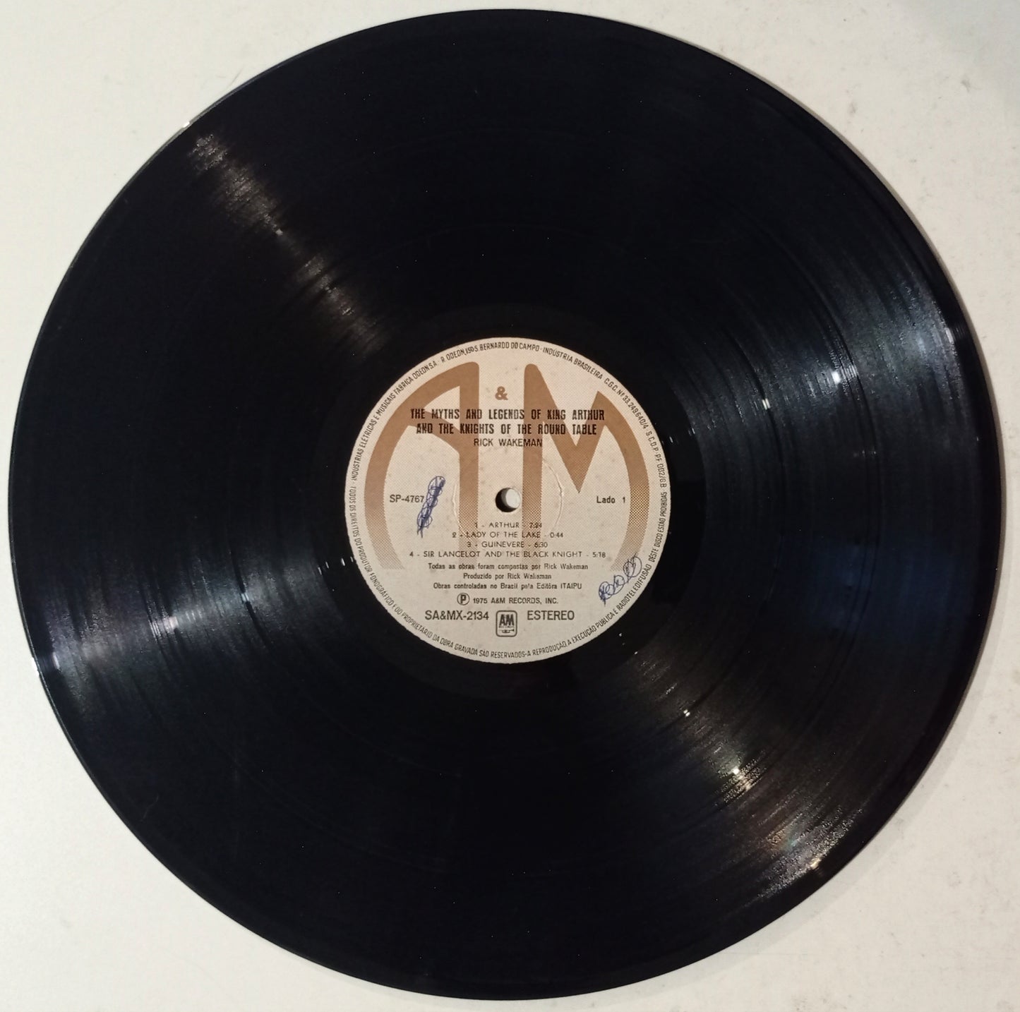 Rick Wakeman - The Myths And Legends Of King Arthur And The Knights Of The Round Table (LP - Nacional - USADO)
