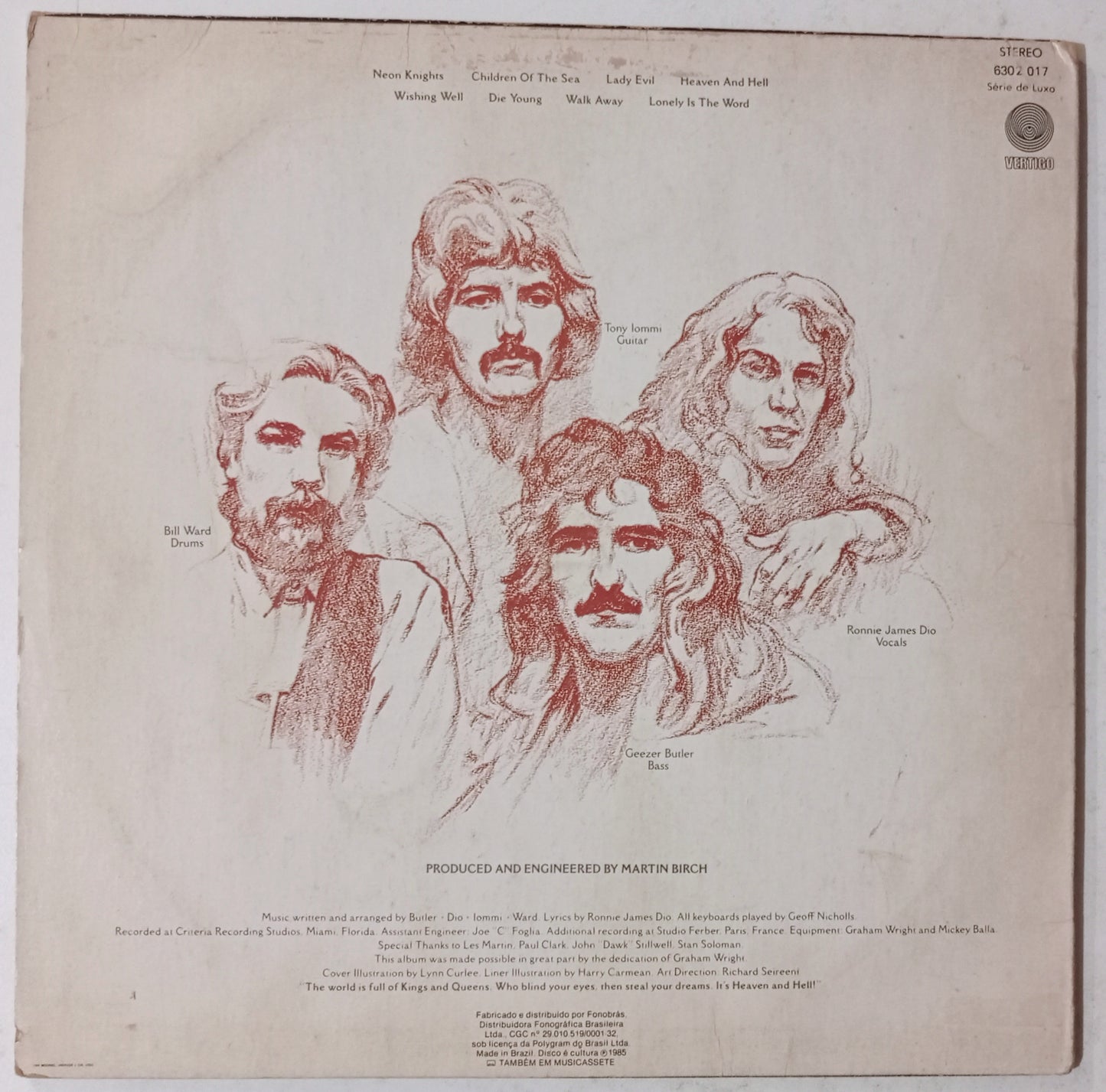 Black Sabbath - Heaven And Hell (LP - NACIONAL - USADO)