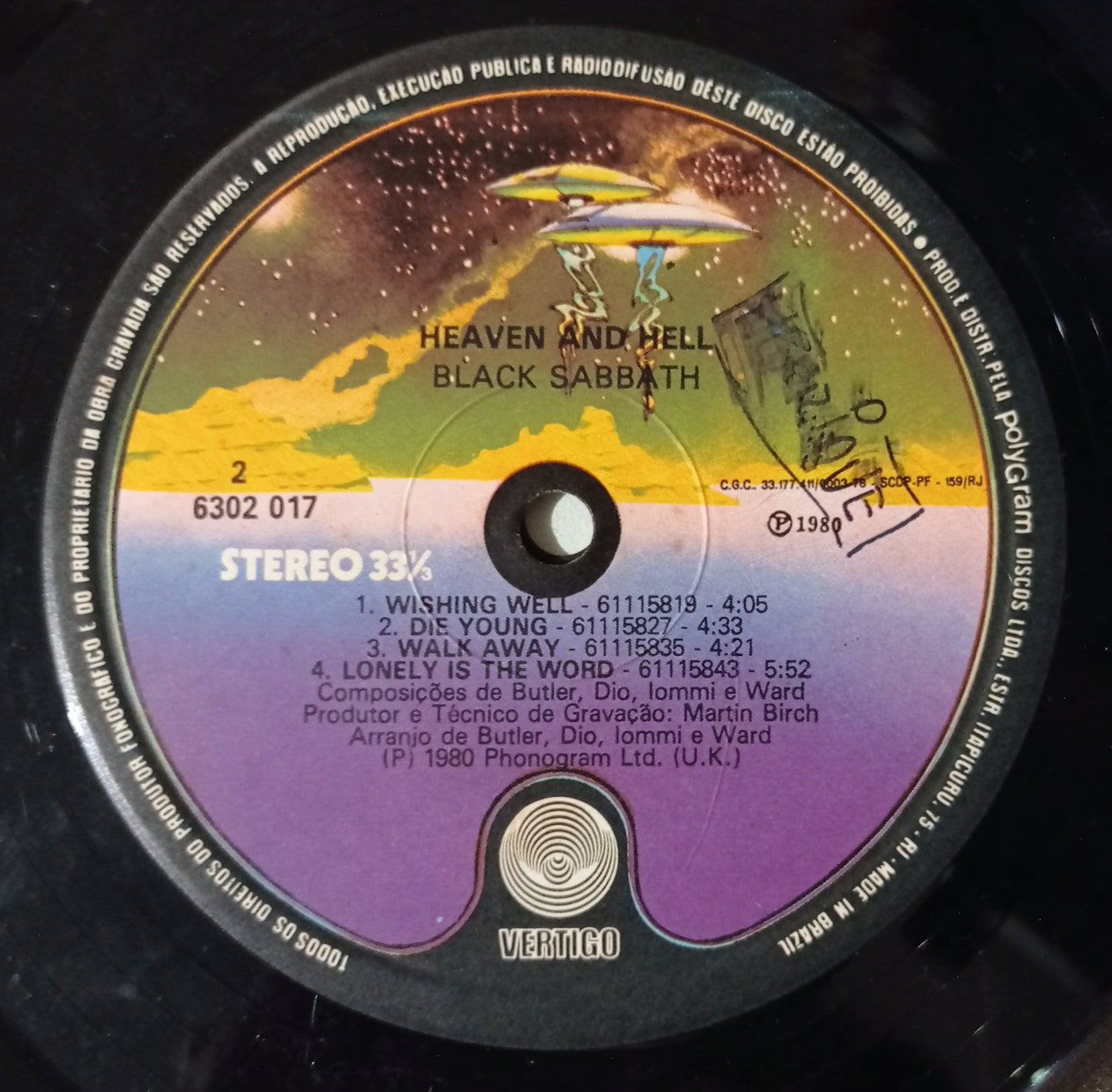 Black Sabbath - Heaven And Hell (LP - NACIONAL - USADO)