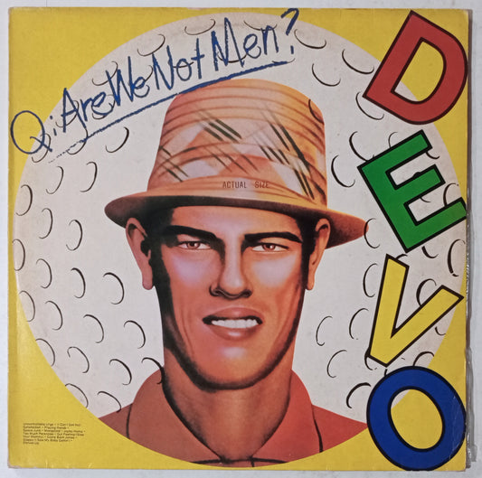 Devo - Q: Are We Not Men? A: We Are Devo! (LP - Nacional - USADO)
