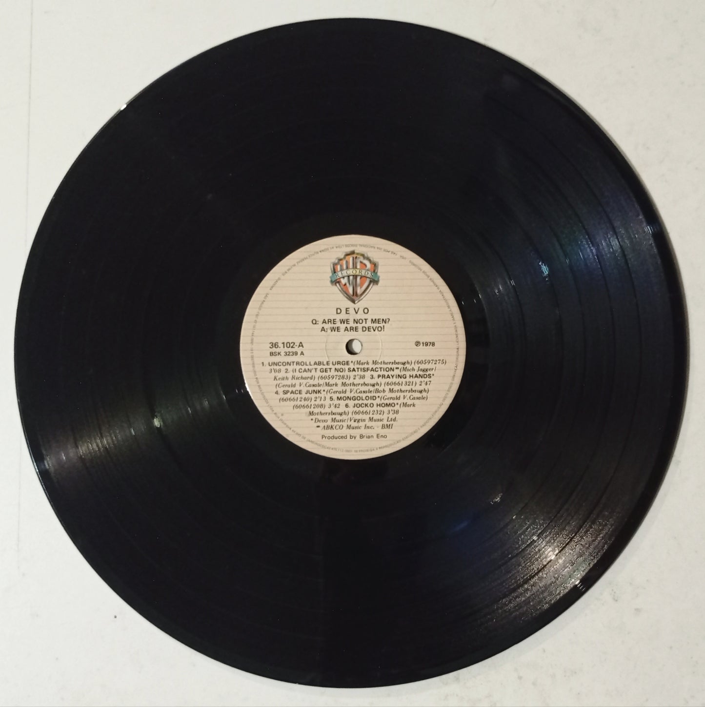 Devo - Q: Are We Not Men? A: We Are Devo! (LP - Nacional - USADO)