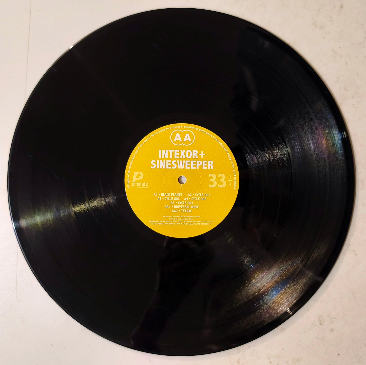 Intexor + Sinesweeper - Embionic EP (Vynil 12" - Importado Inglaterra - USADO)