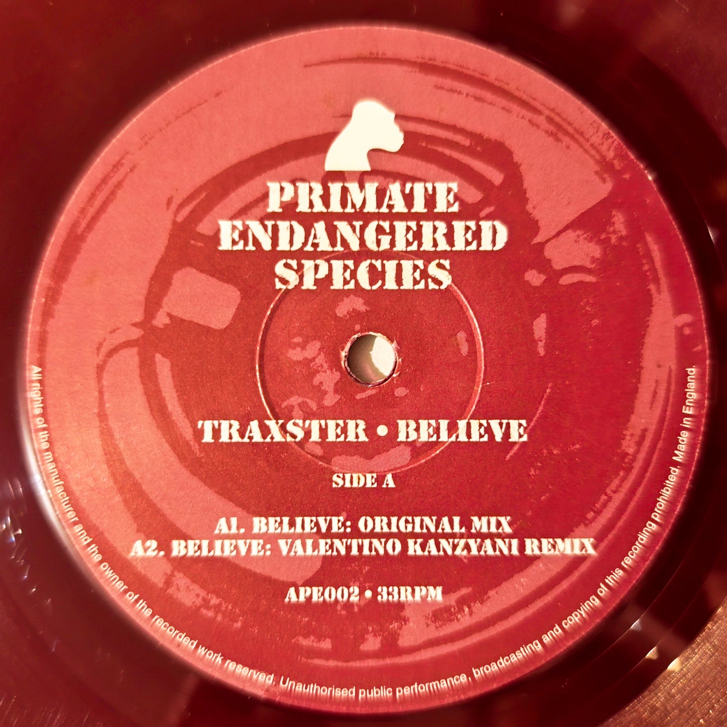 Traxster - Believe (Vynil 12" - Importado Inglaterra - USADO)