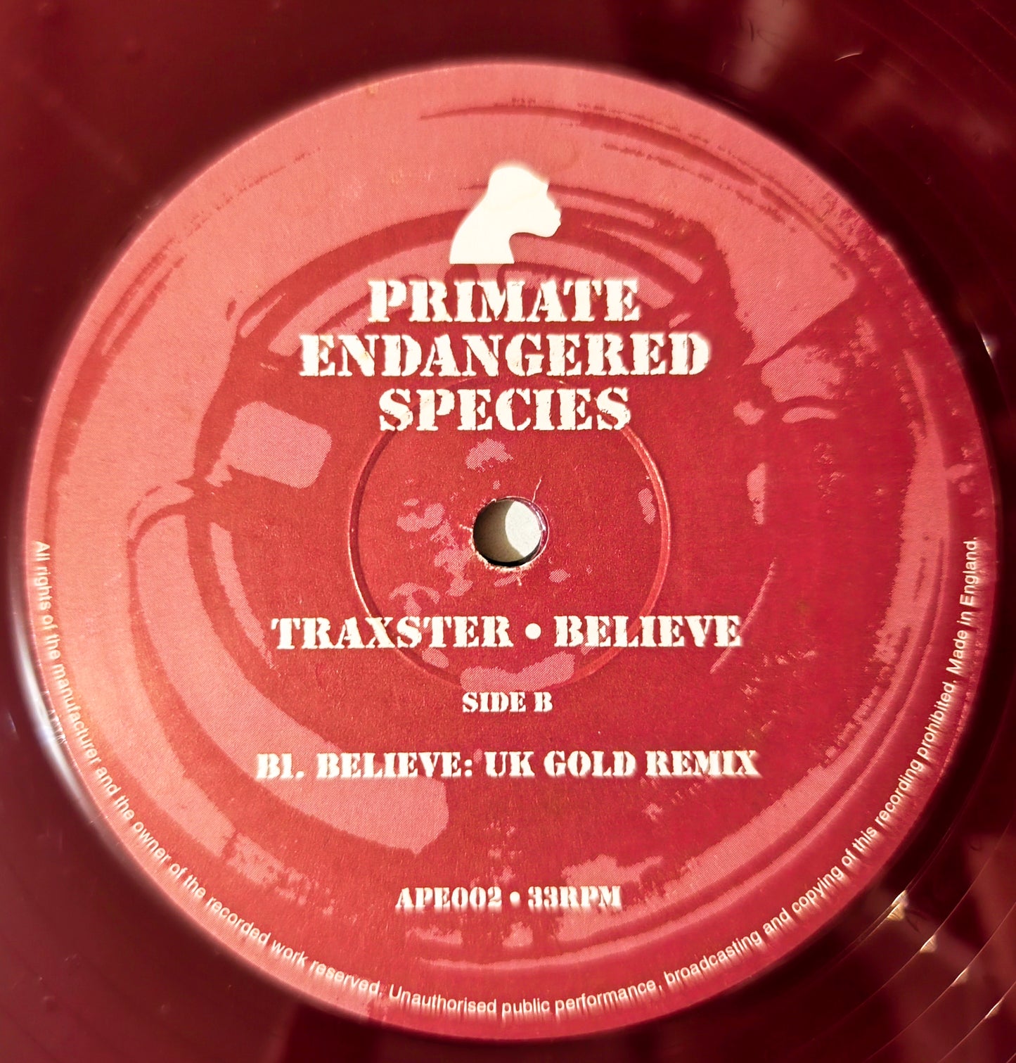 Traxster - Believe (Vynil 12" - Importado Inglaterra - USADO)