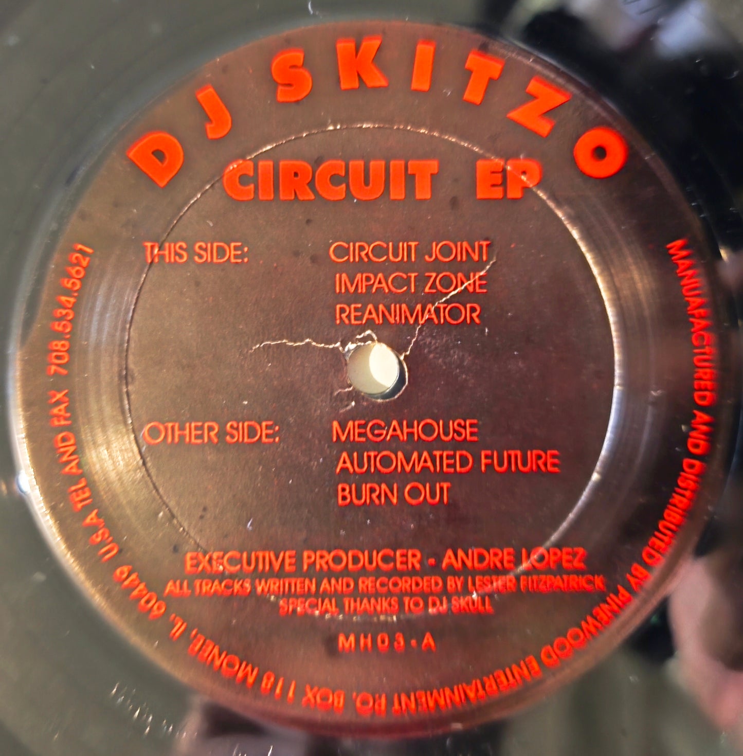 DJ Skitzo - Circuit EP (Vynil 12" - Importado USA- USADO)