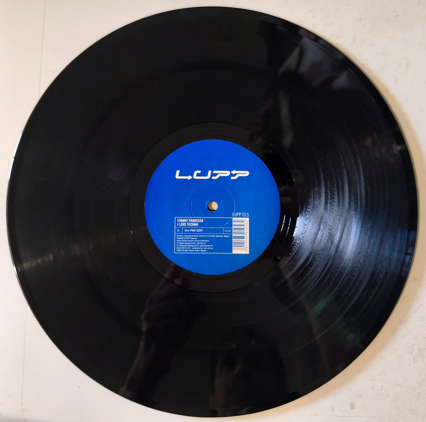 Stanny Franssen -  I ♥ Techno Anthem 2003 (Vinil 12" - Importado Bélgica - USADO)