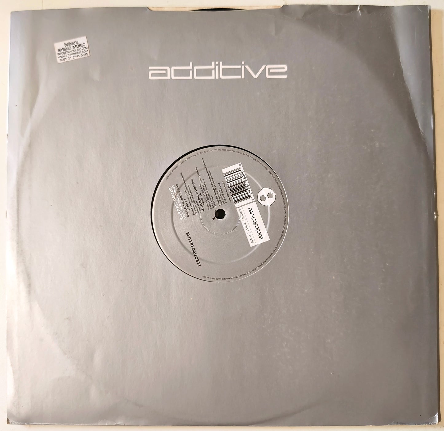 Electric Deluxe - Electric Deluxe (Cristian Varela Remixes) (Vinil 12" - Importado Inglaterra - USADO)