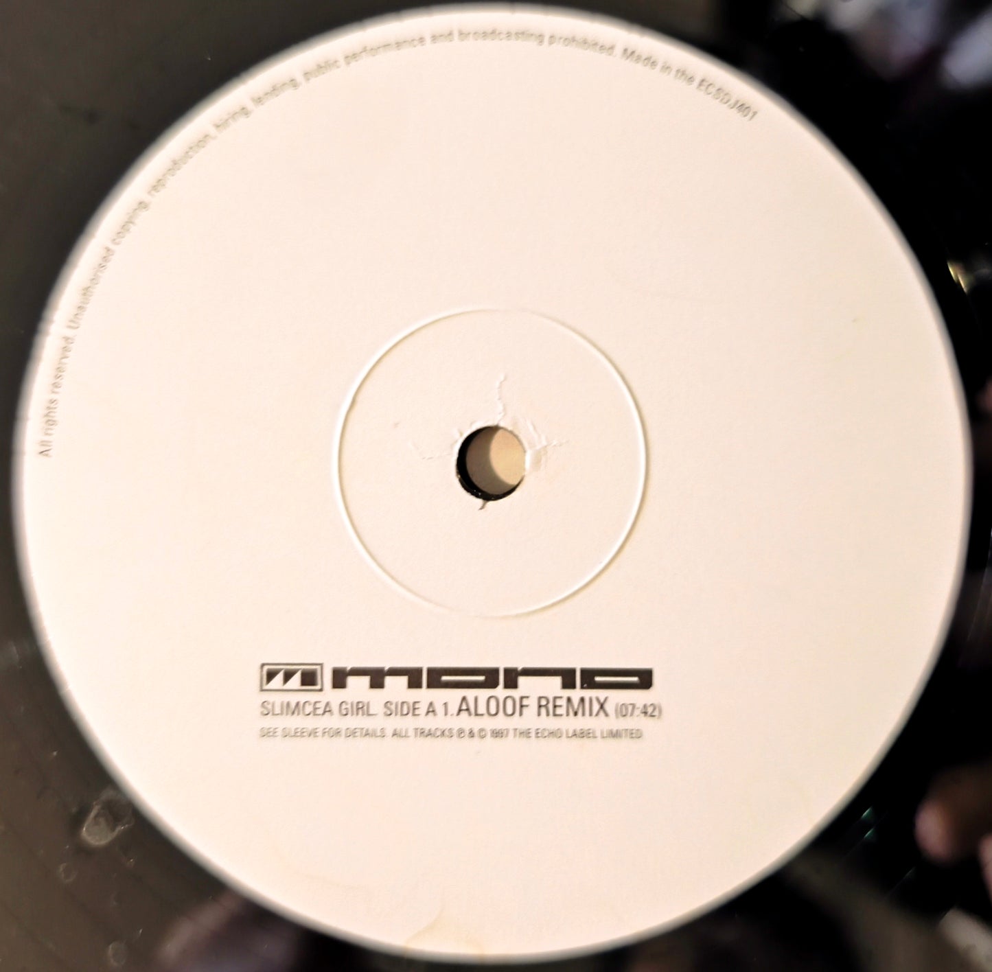 Mono - Slimcea Girl (Vinil 12" - Importado Inglaterra - USADO)