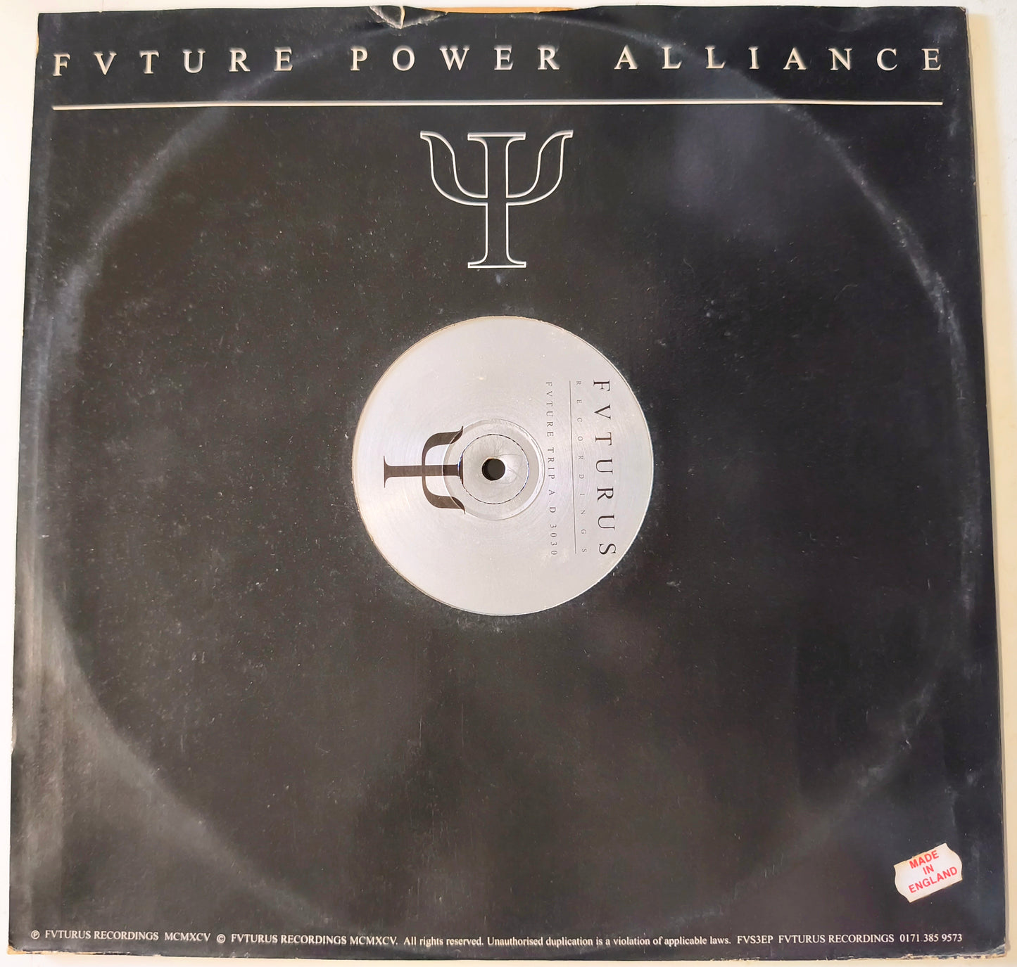 Michael Newman - Fvture Trip A.D. 3030 (Vinil 12" - Importado Inglaterra - USADO)