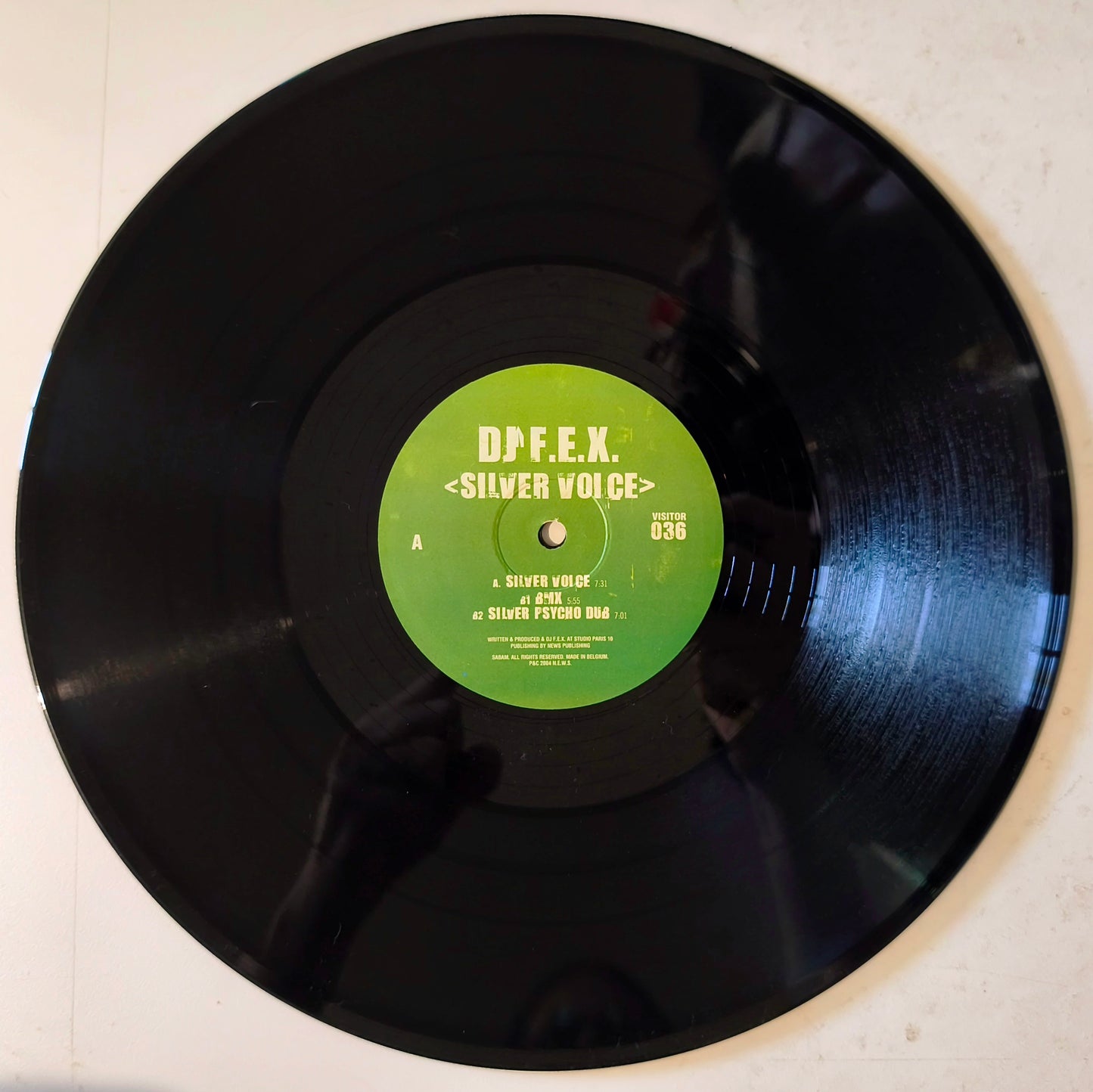 DJ F.E.X. - Silver Voice (Vinil 12" - Importado Bélgica - USADO)