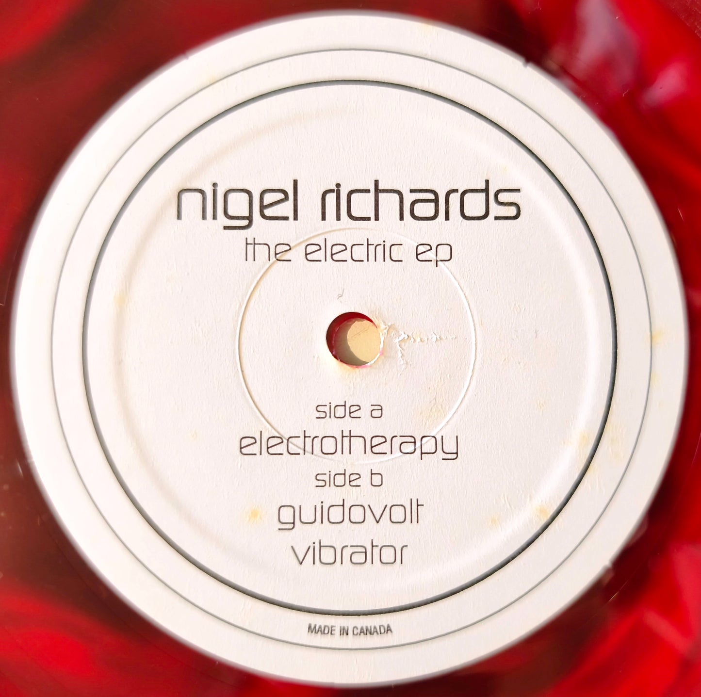 Nigel Richards - The Electric EP (Vinil 12" - Importado Canadá - USADO)