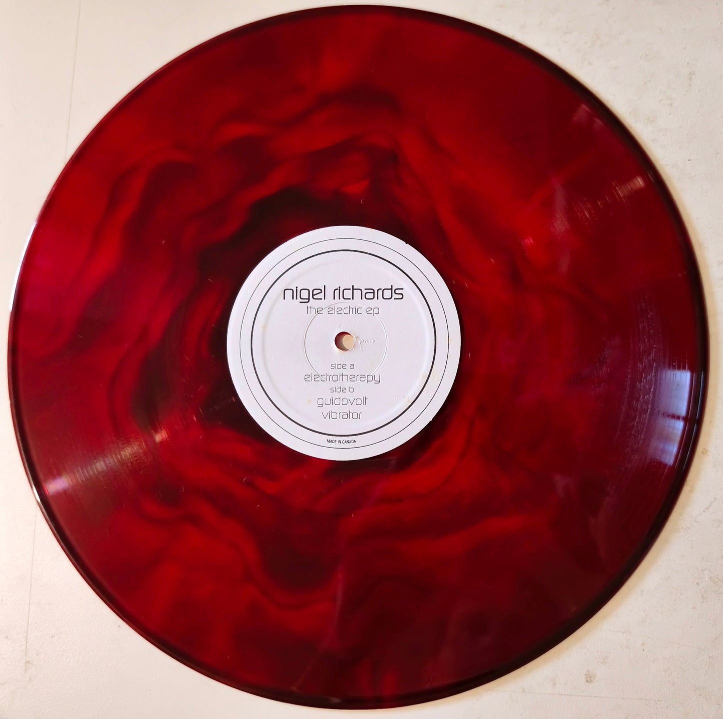 Nigel Richards - The Electric EP (Vinil 12" - Importado Canadá - USADO)
